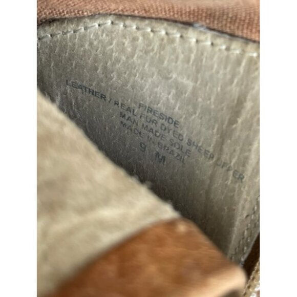 Matisse Fireside Boot Shearling Interior Size 9.5 Cognac - Picture 7 of 8